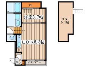 エトワールピアの物件間取画像